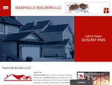 Tablet Screenshot of nashvillebuilders.com